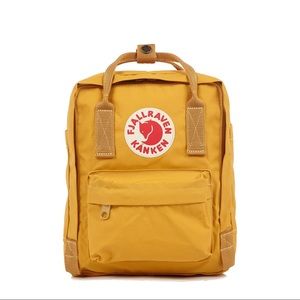 fjallraven kanken backpack yellow